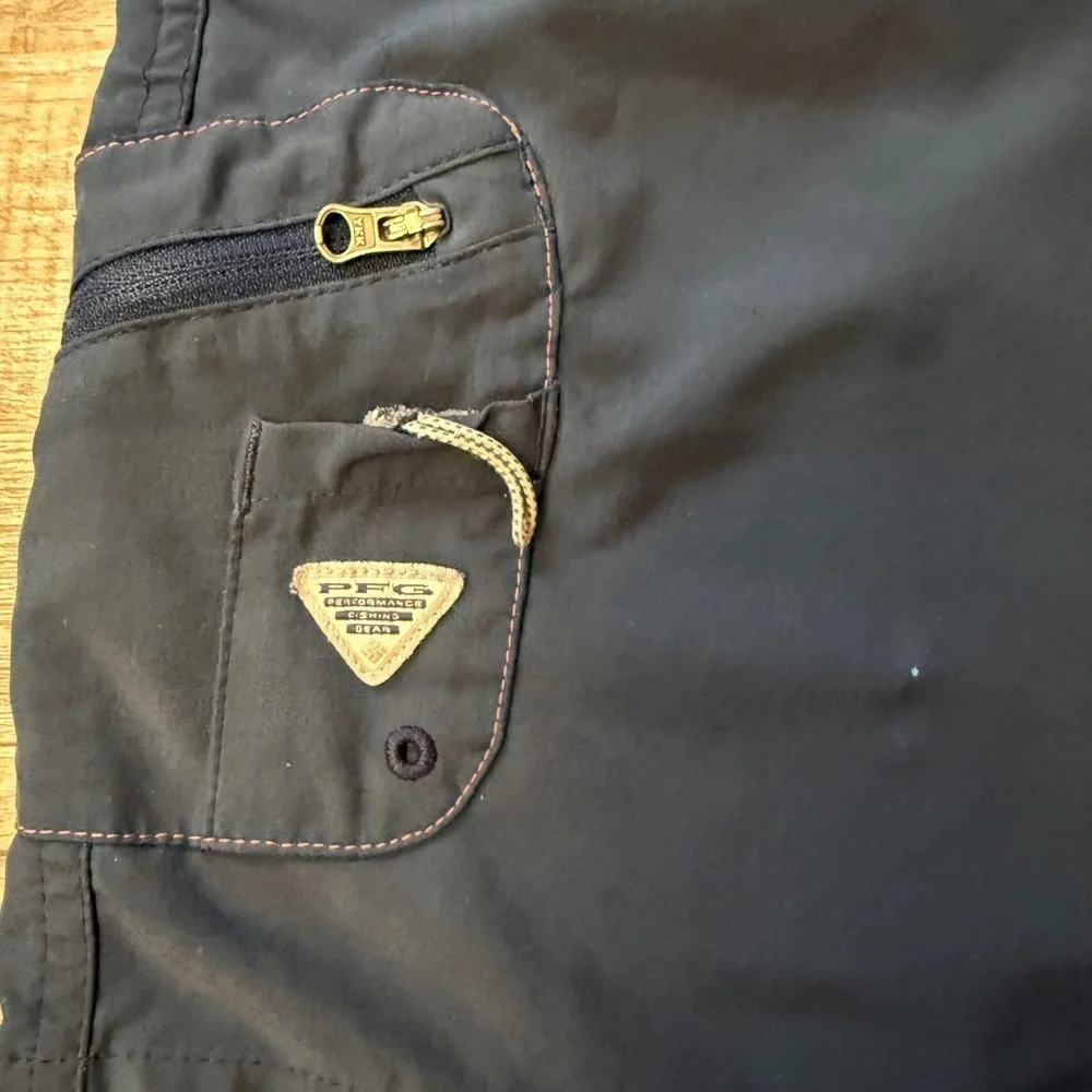 Columbia Kids Navy Cargo Shorts